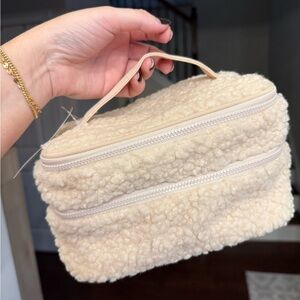 Cream Shearling Women Bag